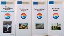 TAMPA International Airport General Aviation & 3 Hillsborough County Brochures picture