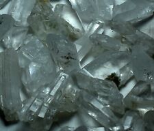 200 GM Transparent Natural Faceted Rare FADEN QUARTZ Rough Crystals Lot Pakistan picture