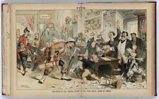 Return,prodigal father,Puck office,Europe,staff,Magazine,issues,J Keppler,1883 picture