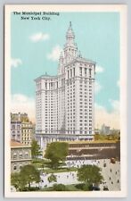 The Municipal Building New York City NY Vintage Postcard picture