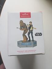 Hallmark Star Wars Han Solo And Chewbacca Ornament - 3999QXI7023 picture