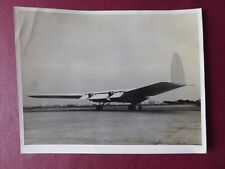 ARMSTRONG WHITWORTH AW-52 FLYING WING GLIDER AIRPLANE PRESS PHOTO picture