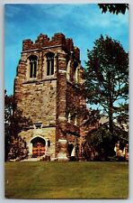 EAST NORTHFIELD, MASS. C.1965 PC VIEW OF RUSSELL SAGE CHAPEL Unposted Postcard picture