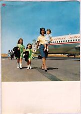 Vintage 1960's Original TAP Airlines Travel Poster - 19.75