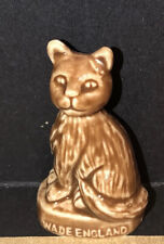 Red Rose Tea WADE Whimsies Porcelain Figurine Brown Kitty Cat Fun picture