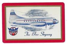 Continental Airlines - The Blue Skyway - Skystreamer Joker Playing Card picture