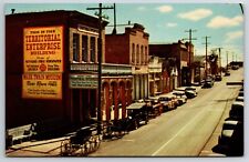C Street Looking South Virginia City Nevada Enterprise Bldg HS Crocker Postcard picture