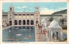 FL~FLORIDA~PALM BEACH~CASINO SWIMMING POOL (THE BREAKERS)~MAILED 1920 picture