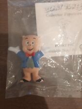 NEW Vintage 1990 Shell Looney Tunes Porky Pig Collector Figurines Toy picture