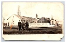 Memphis Tennessee ~ Oil Field w Contractors ~ Occupational RPPC picture