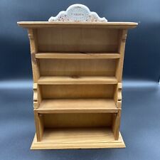 Cardew Designs Tiny Teapot Collection Wood Wall Shelf Display picture