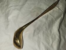 Small 9in Antique/Vintage 9in x 2in x 3in Solid Bronze Golf Club Paper weight picture