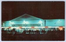 1950-60's REHOBOTH BEACH DE PLAYLAND ARCADE AMUSEMENTS NIGHT VIEW COCA COLA SIGN picture