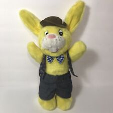 Shoney’s Restaurant Rabbit Plush 1997 yellow bunny 11” stuffed mascot - Rare  picture