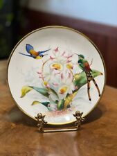 Antique 1884 Bodley Porcelain Hand Painted Plate Inscribed picture