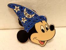 DISNEY SORCERER MICKEY PIN SORCERER'S HAT WITH JEWELS / RHINESTONES 2006 picture