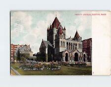 Postcard Trinity Church Boston Massachusetts USA picture