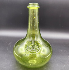 Jamestown Glass Reproduction Green Onion Bottle Seal 2 Stars & J picture