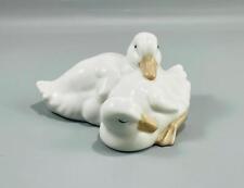 Vintage NAO by Lladro Spain Pair of Ducks Resting Cuddling Figurine picture