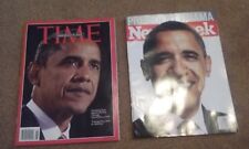 Obama Magazines - Nov 2008 -  Newsweek / Time/The Boston Globe picture