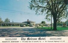 Prospect KY, Kentucky - The Melrose Motel - pm 1957 - Roadside picture