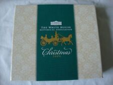 The White House Historical Association Christmas Ornament 2001   EX. condition picture