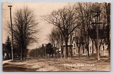 East Main & Henry Street Penn Yan N.Y. 1908 RPPC Yates County NY Photo Postcard picture