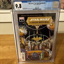 Star Wars The High Republic #1 CGC 9.8 2nd Print (2021) 1st App Keeve Trennis picture