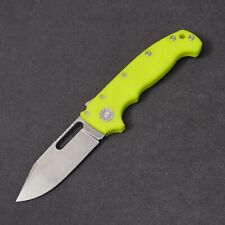 Demko Knives AD20S V2 Full Flat Grind - MagnaCut / DayGlow Yellow G10 picture