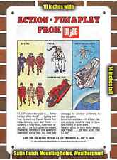 Metal Sign - 1967 G.I. Joe Action Fun & Play- 10x14 inches picture