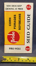 Pride 1934-1984 Seed Guide Booklet picture