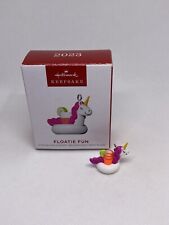 Hallmark Keepsake 2023 Floatie Fun Miniature Ornament - New with Box picture
