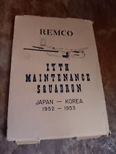 17th Maintenance Squadron REMCO 1952 1953 Japan Korea Deployment Cruise Book picture
