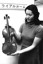 1974 Press Photo Italian Stradivarius Violin 