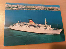 Postcard passenger ship Ciudad de Sevilla Trasmediterranea Cr. 4 I. ungel_ picture