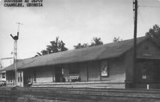 GA-Chamblee, Georgia-RPPC-Southern Railway Depot c1950's picture