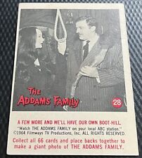 1964 Filmways Addams Family Card #28 - Mid Grade - No Creases picture