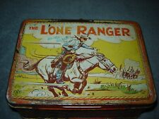 The Lone Ranger Original ADCO 1950s lunchbox in Good to Very good Condition picture