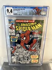 Amazing Spider-Man #350 CGC Graded 9.4 Marvel August 1991 White Pages Comic Book picture