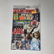 Starlog Star Wars Technical Journal Vol #1 of the Planet Tatooine w/ Poster 1993 picture