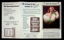 1954 The Perolin Company Chemists NY Chicago Ad Flyer Bradshaw Crandall picture