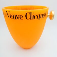 Veuve Clicquot French Champagne Orange Ice Bucket Chiller with Handle picture