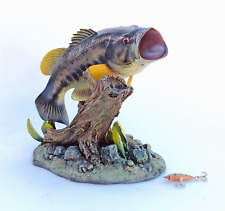 Danbury Mint Backwater Bass Figure & Lure Freshwater Trophies George Kruth C647 picture