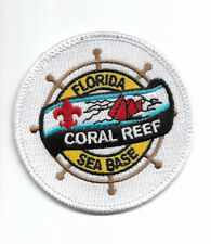 FLORIDA SEA BASE * CORAL REEF 3 INCH PATCH picture
