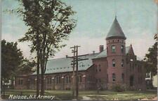 Postcard Armory Malone NY  picture