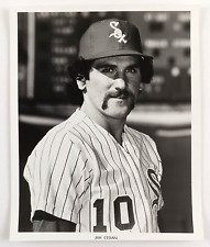 1970s Chicago White Sox Jim Essian Baseball Catcher Vintage Press Photo picture