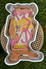Vintage 1977 Wilton Pink Panther Birthday Cake Pan With insert picture