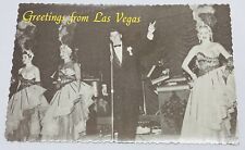 Vintage 1954 Postcard Greetings From Las Vegas Ronald Reagan Frontier Hotel P2 picture