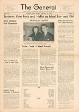 1945 The General Wooster Ohio High School Student Newspaper Ideal Couple WOO OH picture