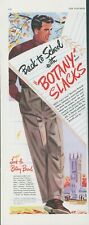 1948 Botany Slacks Back To School Fall Notebook Design Print Ad SP20 picture